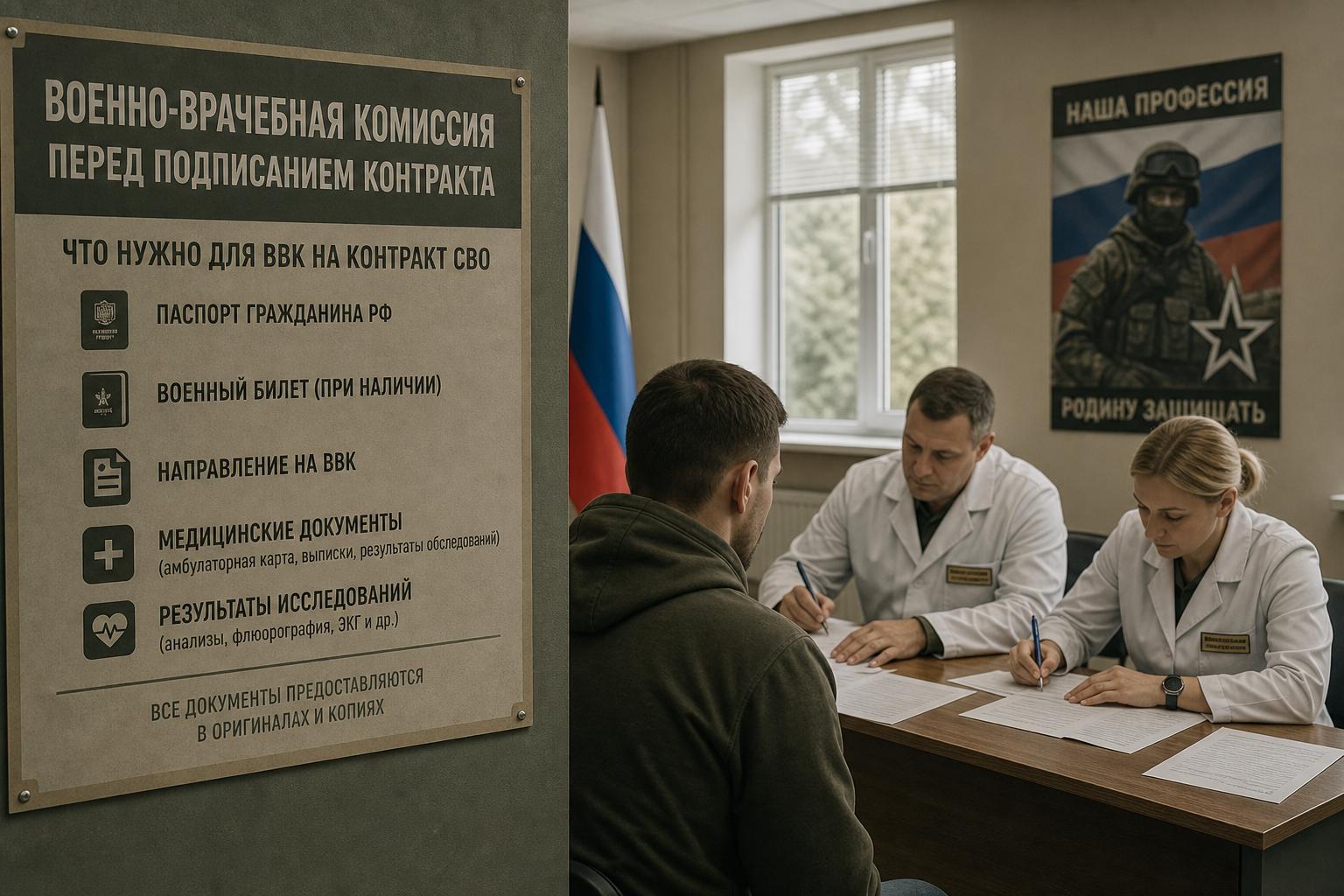 Военно-врачебная комиссия перед подписанием контракта. Что нужно для ВВК на контракт СВО Военно-врачебная комиссия перед подписанием контракта. Что нужно для ВВК на контракт СВО