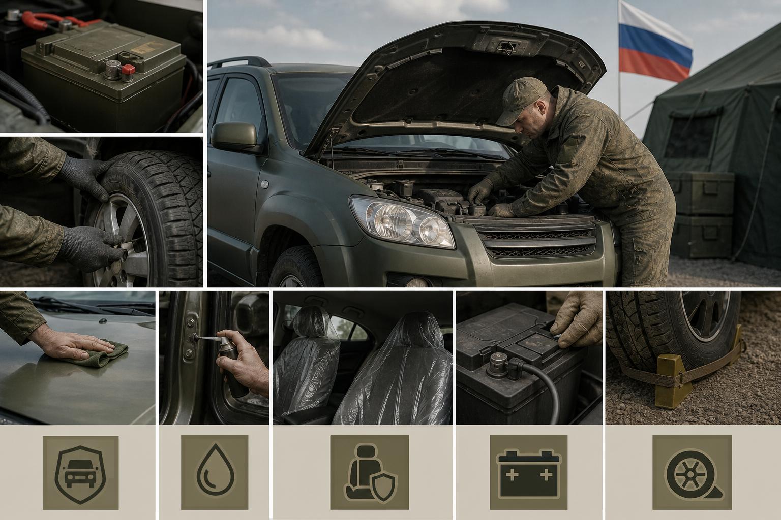 Что делать с автомобилем перед длительной службой. Что делать с аккумулятором и шинами Что делать с автомобилем перед длительной службой. Что делать с аккумулятором и шинами