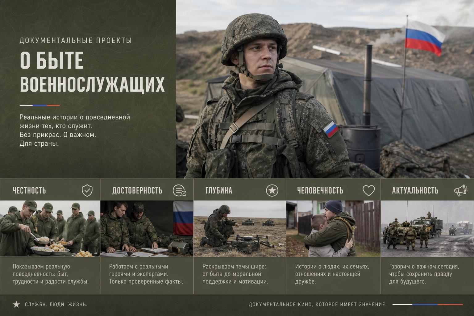 Документальные проекты о быте военнослужащих. Признаки сильного документального проекта Документальные проекты о быте военнослужащих. Признаки сильного документального проекта