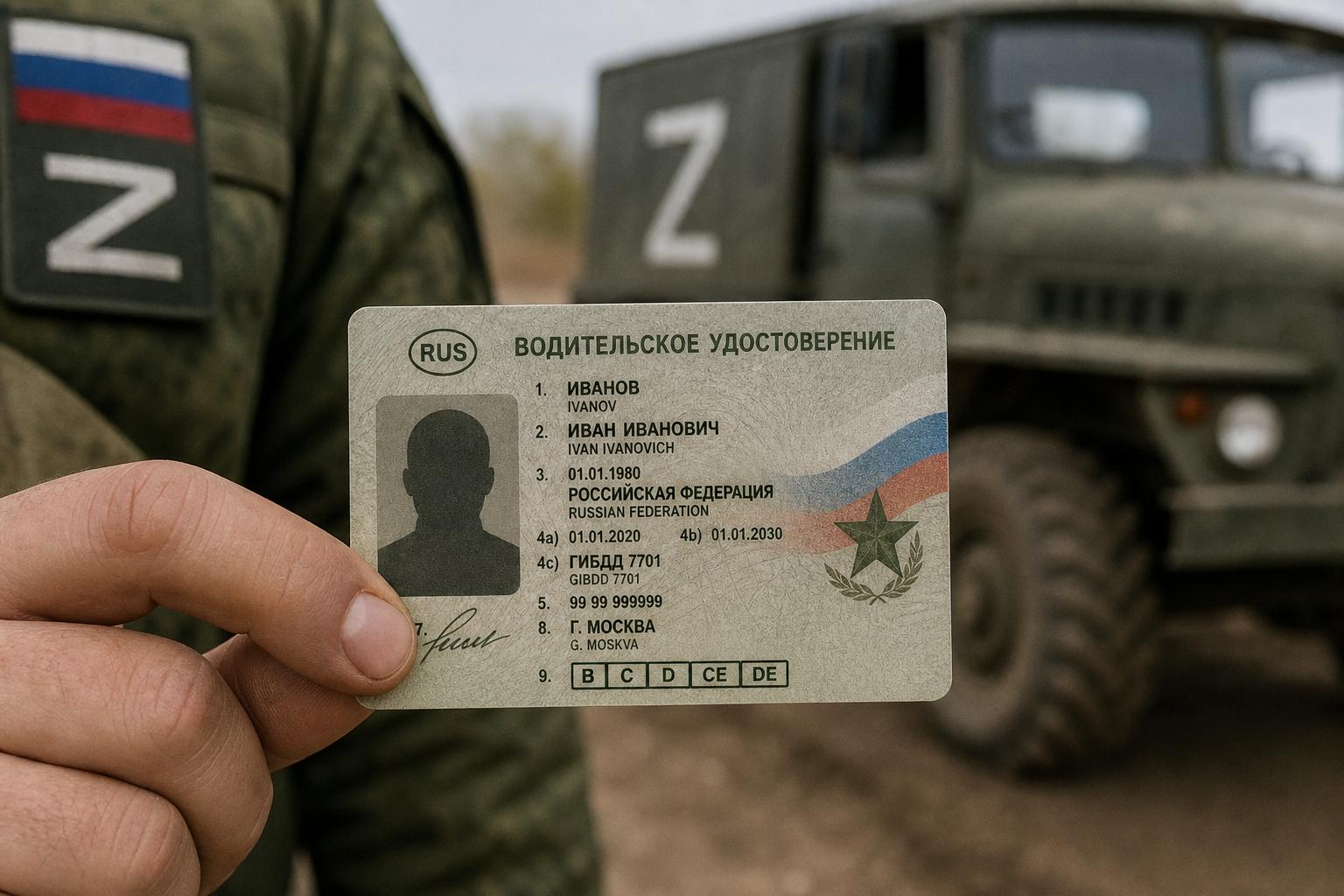 Водительское удостоверение для водительской вакансии на СВО: что важно знать перед подачей заявки