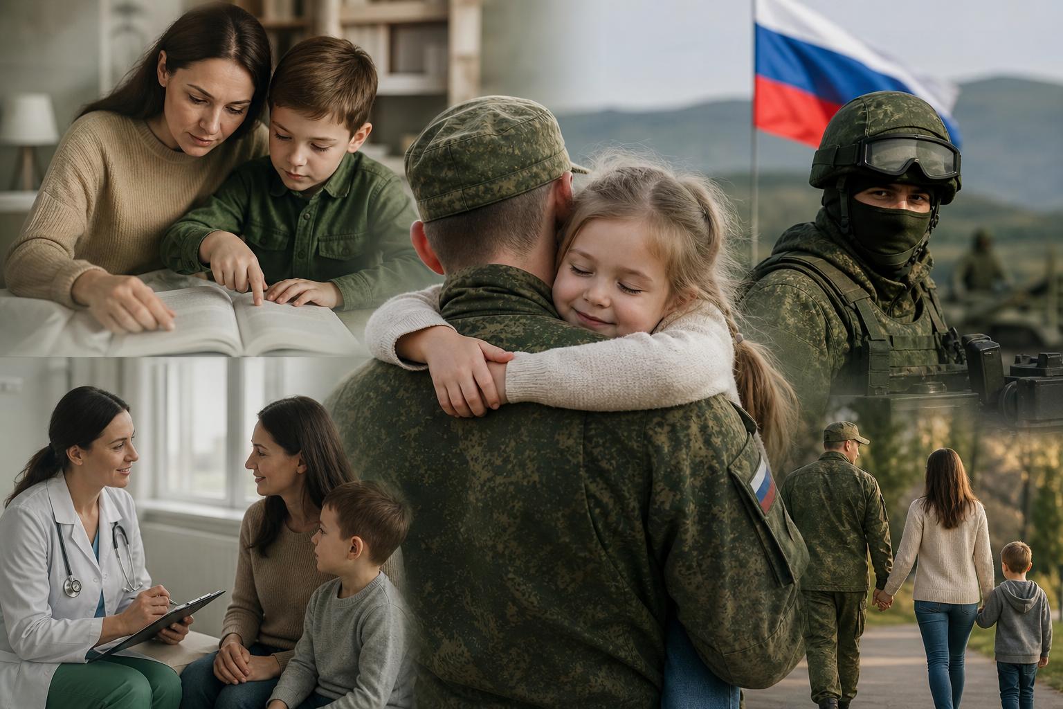 Меры поддержки семей военнослужащих по контракту. На чем строится система поддержки