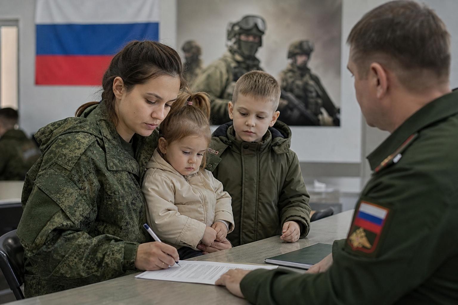 Контракт на СВО для женщины с детьми: что важно узнать до подачи заявки