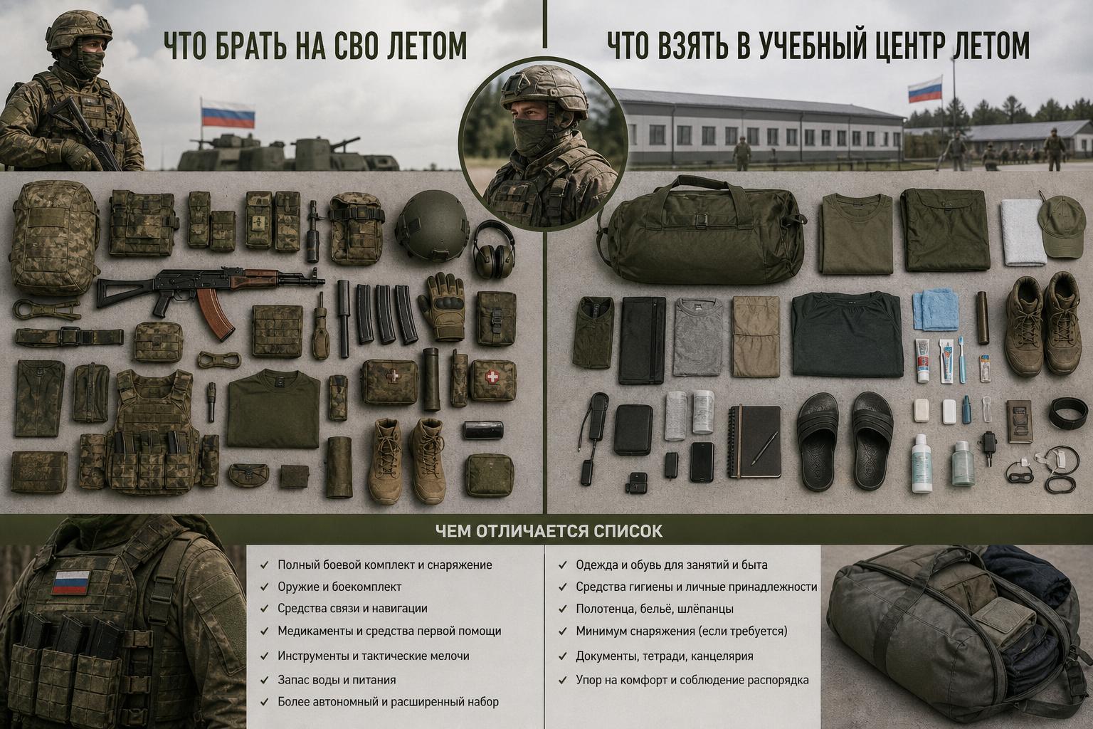 Что брать на СВО летом. Что взять в учебный центр летом и чем этот список отличается Что брать на СВО летом. Что взять в учебный центр летом и чем этот список отличается