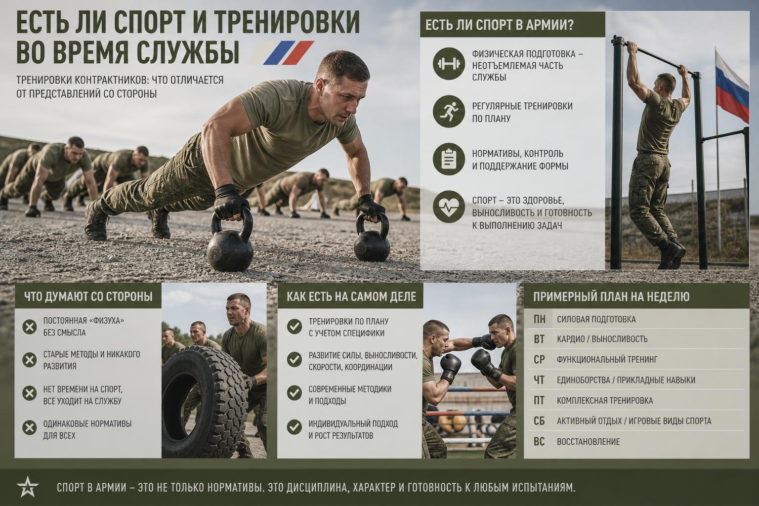 Есть ли спорт и тренировки во время службы. Тренировки контрактников: что отличается от представлений со стороны Есть ли спорт и тренировки во время службы. Тренировки контрактников: что отличается от представлений со стороны