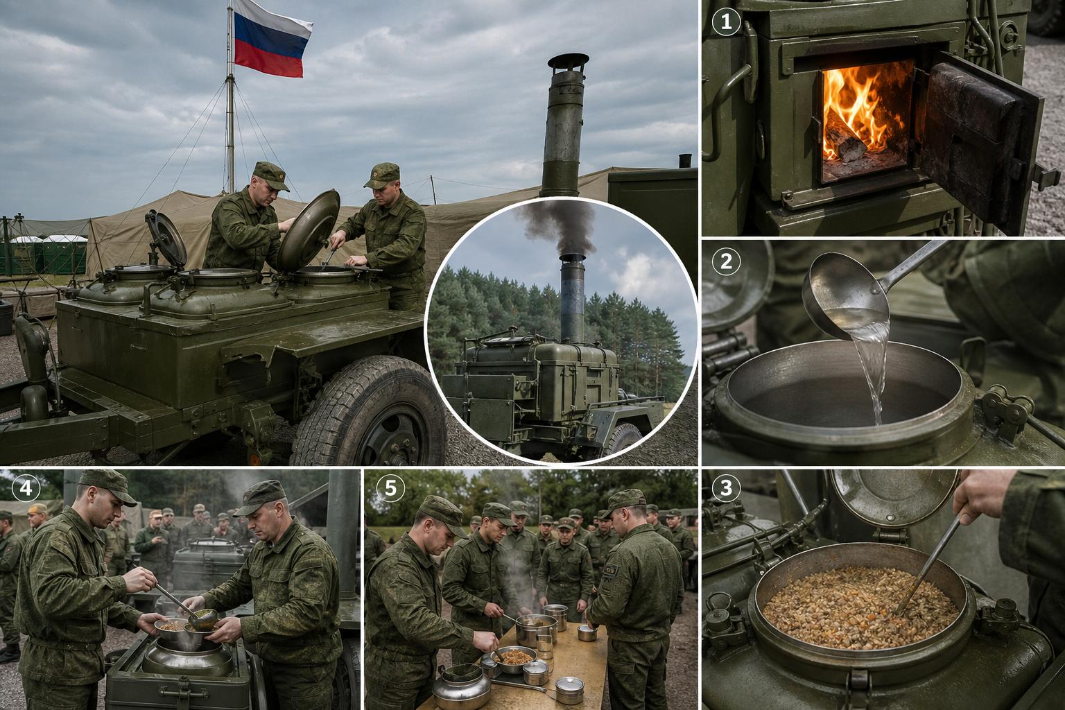 Как работает полевая кухня: от топки до горячего обеда