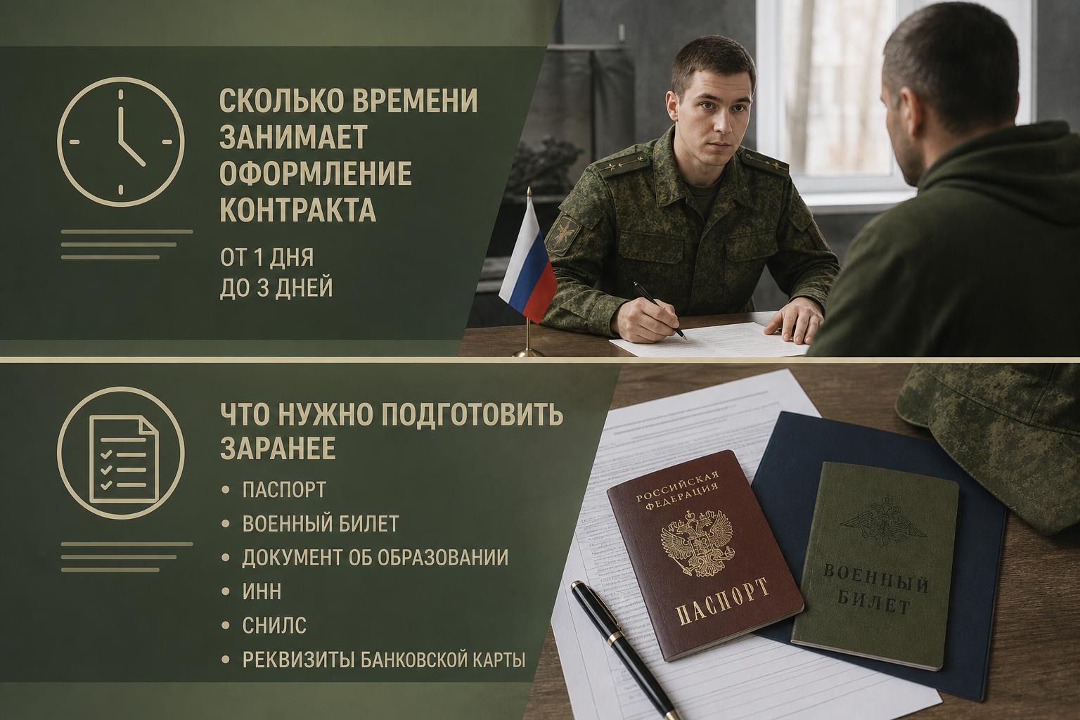 Сколько времени занимает оформление контракта. Что нужно подготовить заранее Сколько времени занимает оформление контракта. Что нужно подготовить заранее