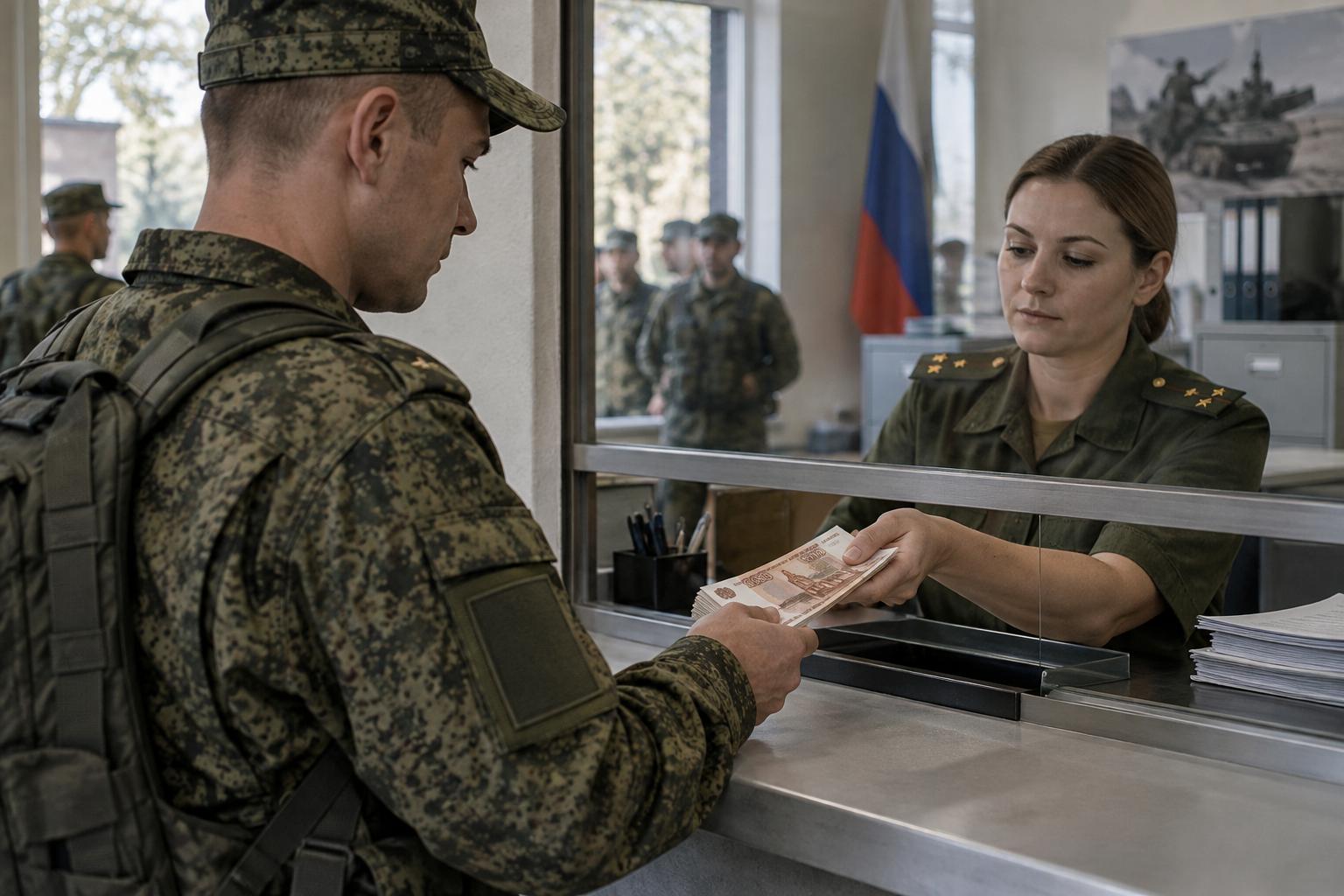 Можно ли получать довольствие по контракту наличными