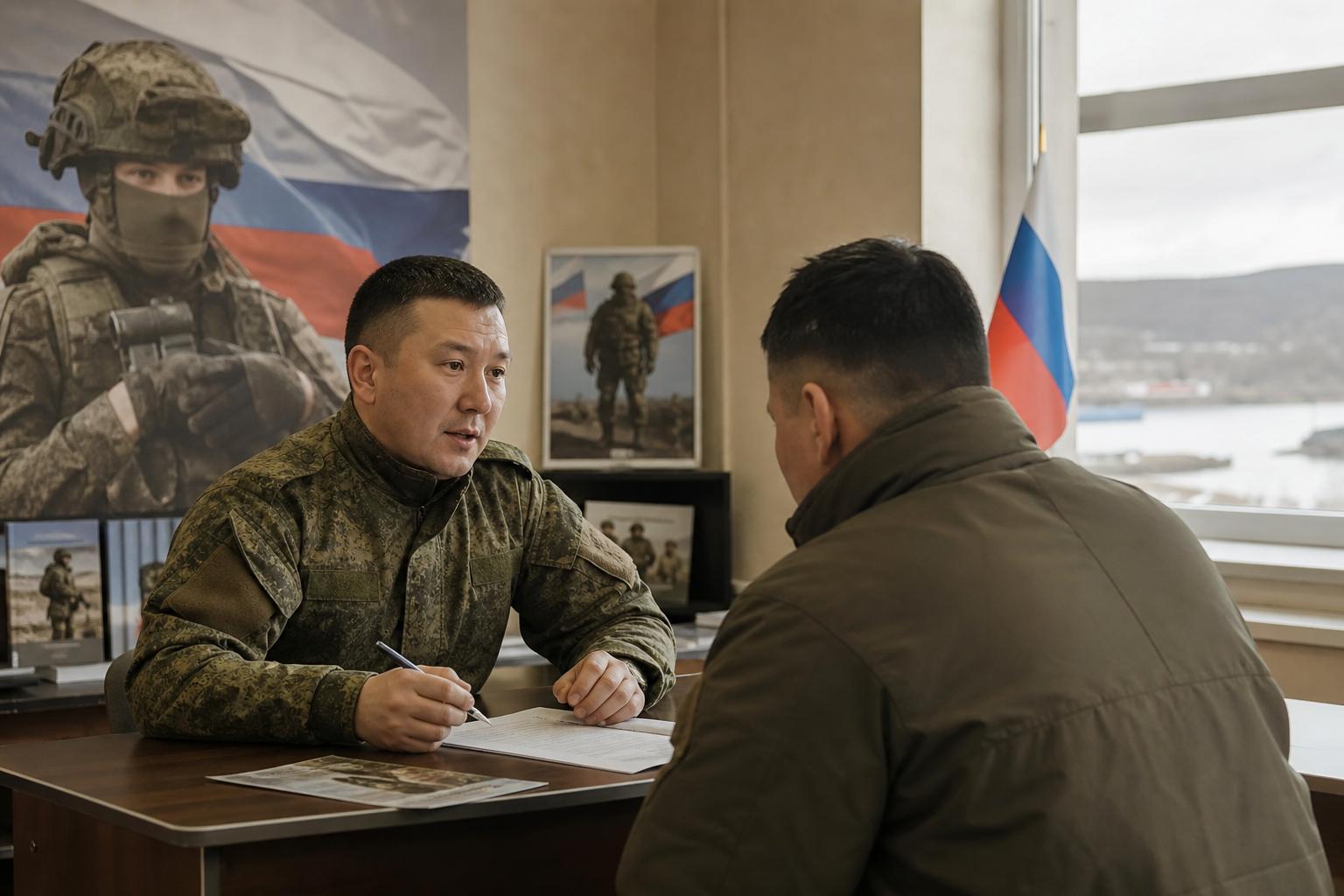 Служба по контракту в Анадыре