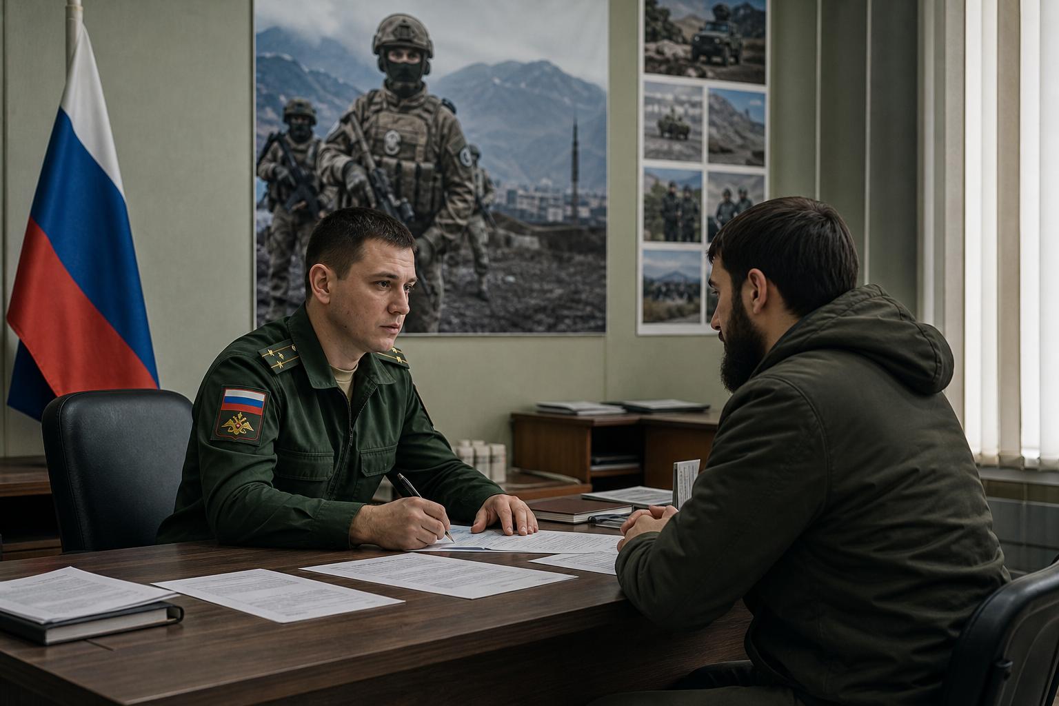 Служба по контракту на СВО в Грозном. С чего начинается оформление