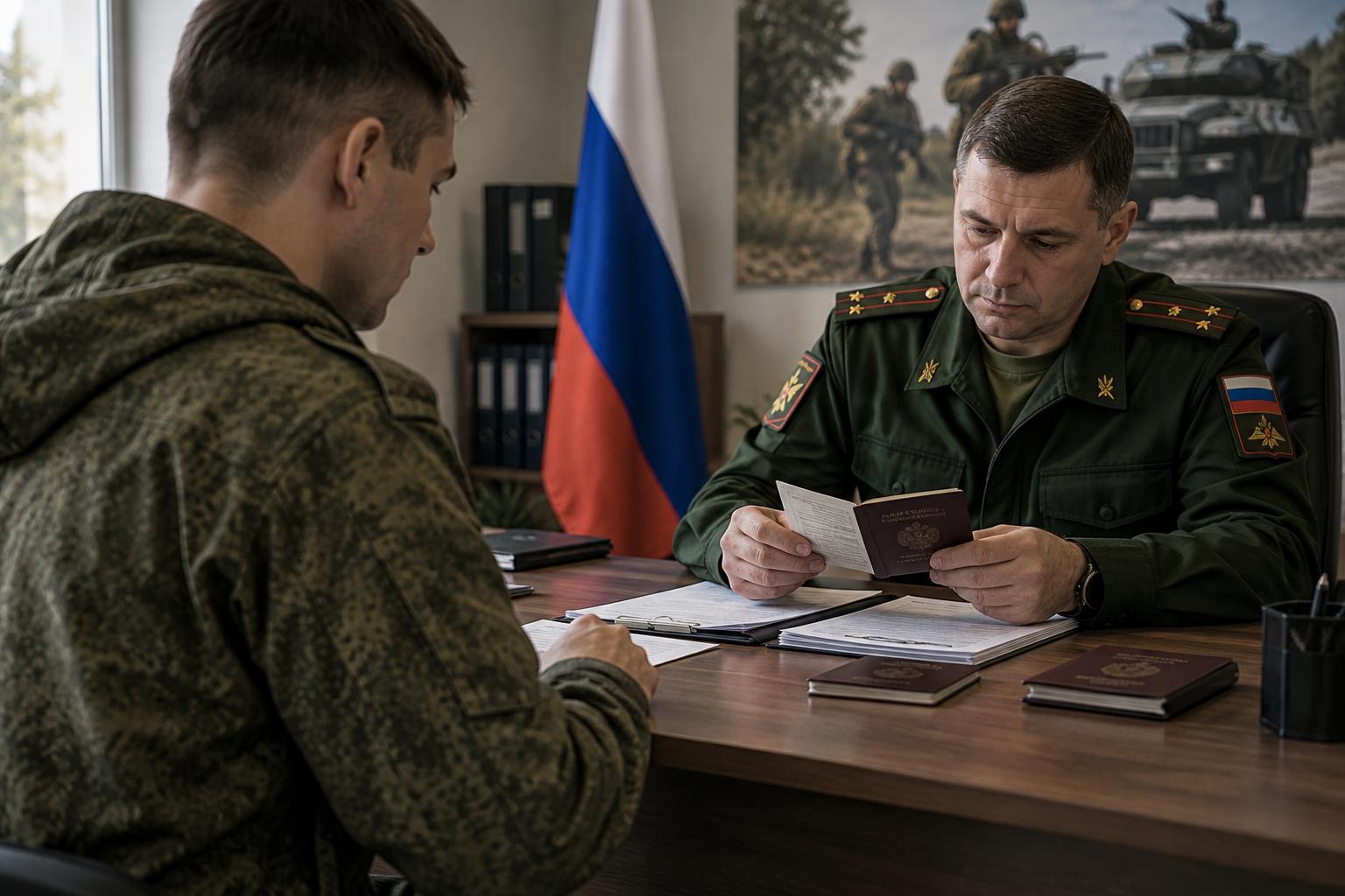 Какие документы забирают при военном контракте