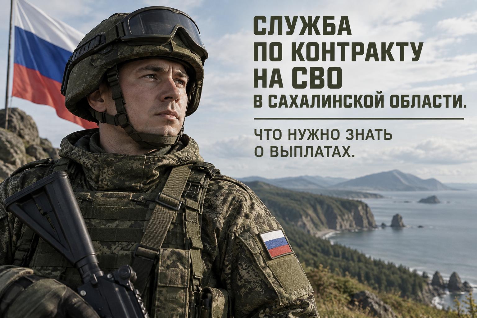 Служба по контракту на СВО в Сахалинской области. Что нужно знать о выплатах Служба по контракту на СВО в Сахалинской области. Что нужно знать о выплатах