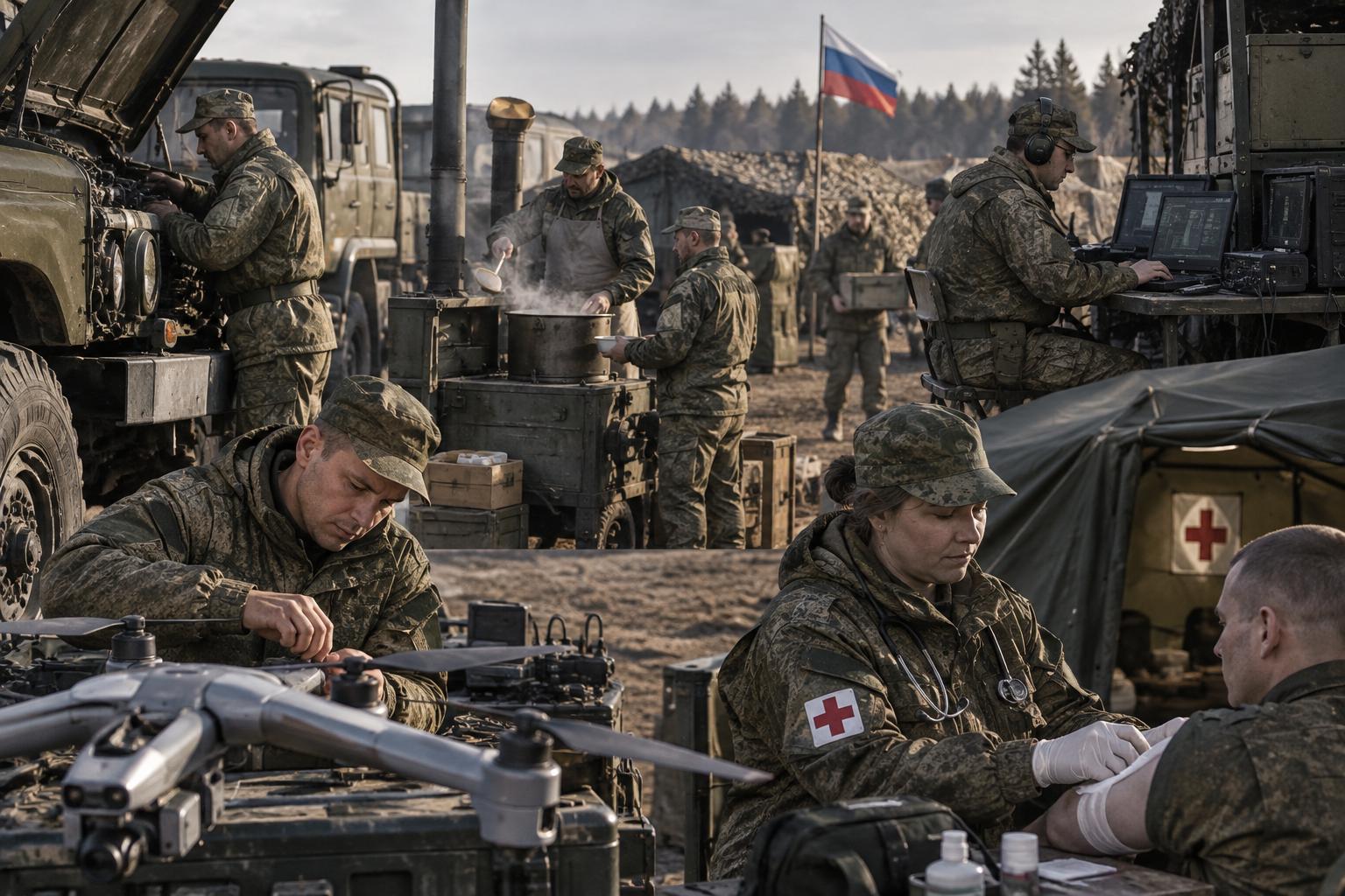 Небоевые специальности на СВО по контракту