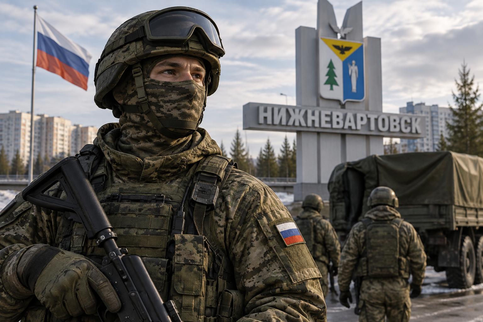Служба по контракту на СВО в Нижневартовске