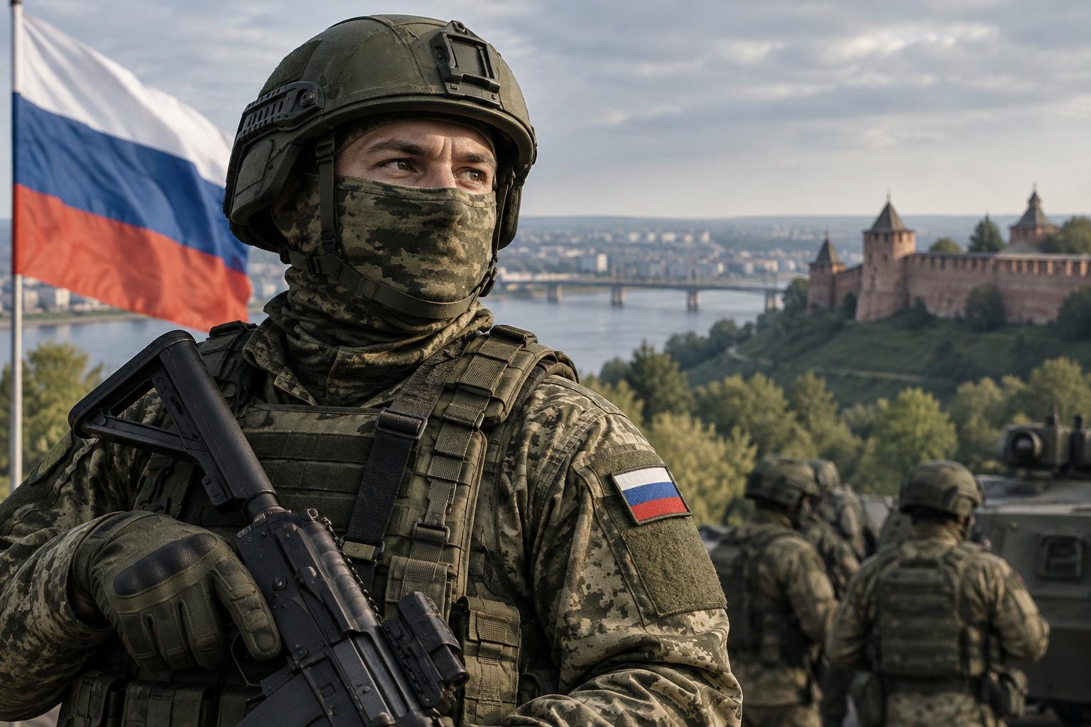 Служба по контракту на СВО в Нижегородской области