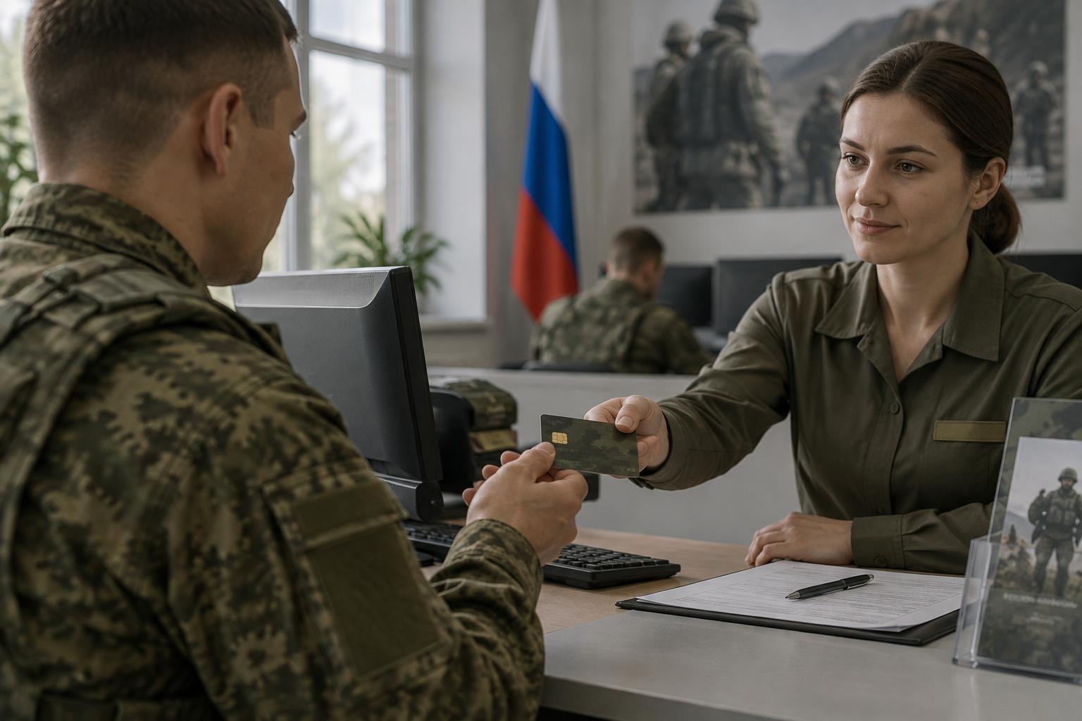 Когда выдают карту контрактнику