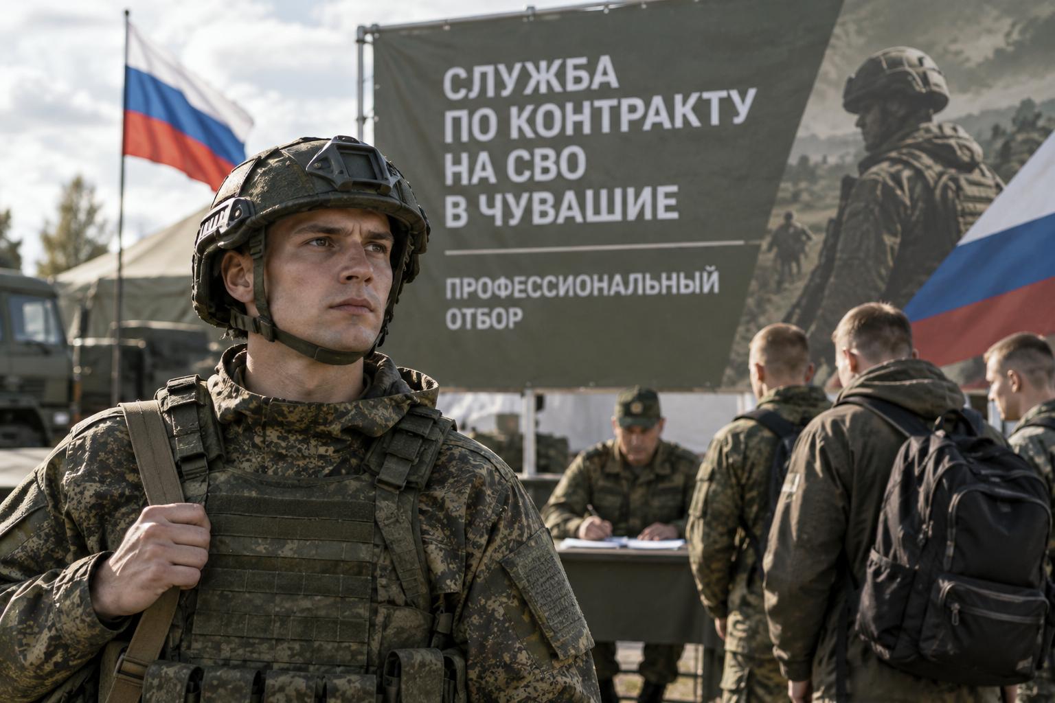 Служба по контракту на СВО в Чувашие. Профессиональный отбор Служба по контракту на СВО в Чувашие. Профессиональный отбор